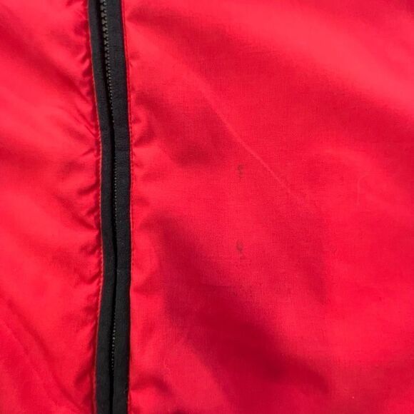 Obermeyer Womens Floral Thermolite Zip-Up Reversible Ski Jacket Red Gray VTG 12 - Picture 10 of 12